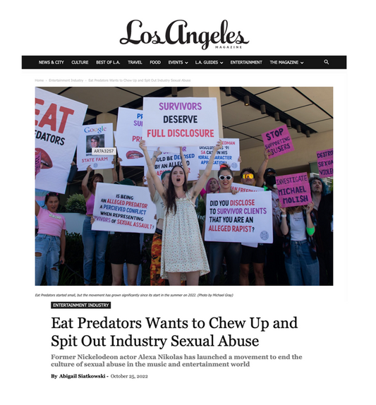 Eat Predators Wants to Chew Up and Spit Out Industry Sexual Abuse